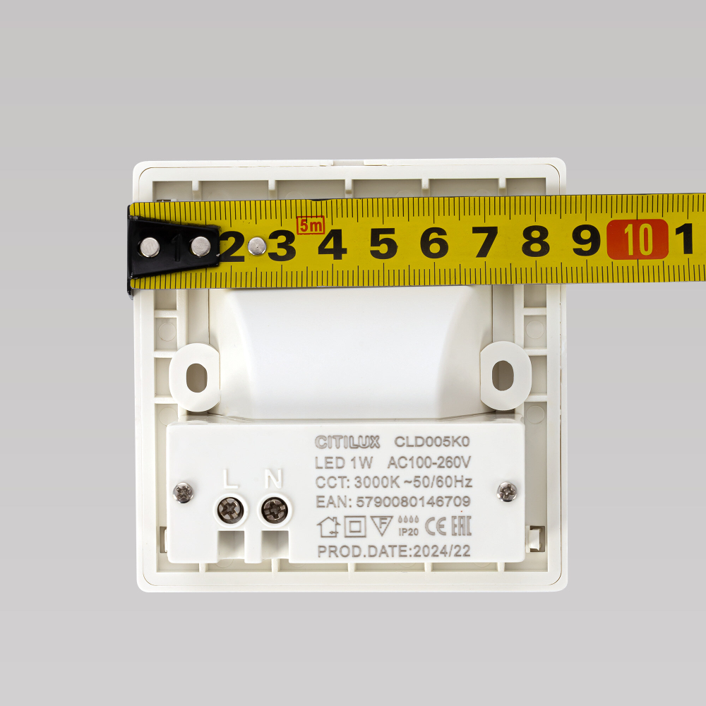 Citilux Скалли CLD005K0 LED Встраиваемый светильник лестничный Белый