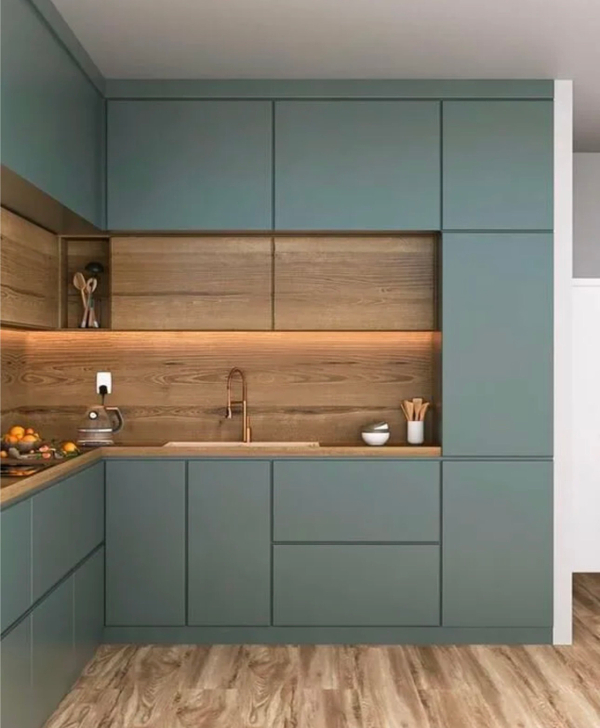 Примеры современных дизайнов кухонь из интернета