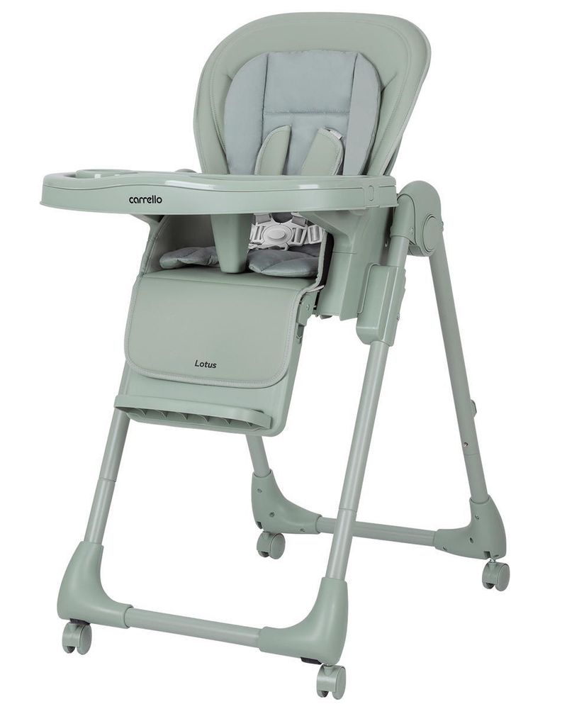Стульчик для кормления Carrello CRL-12101 Lotus Noa Green Стульчик для кормления Carrello CRL-12101 Lotus Noa Green