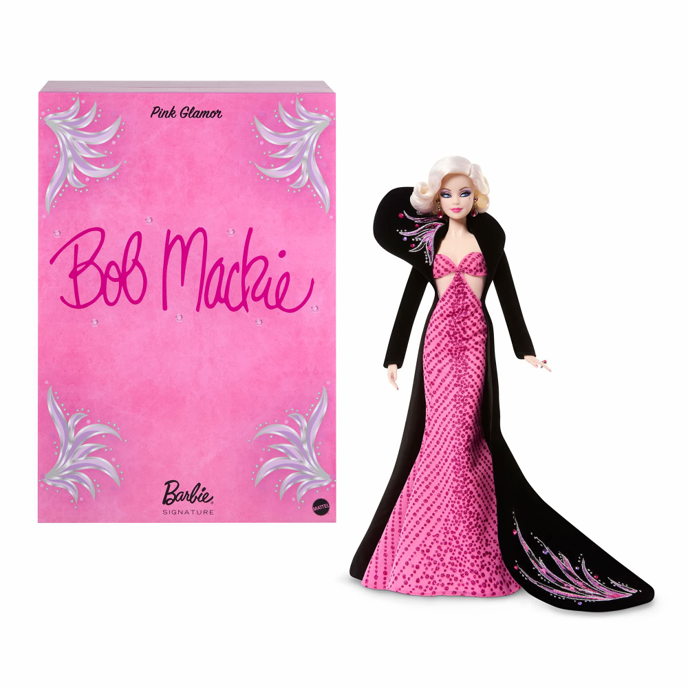 Кукла Barbie Bob Mackie Pink Glamor