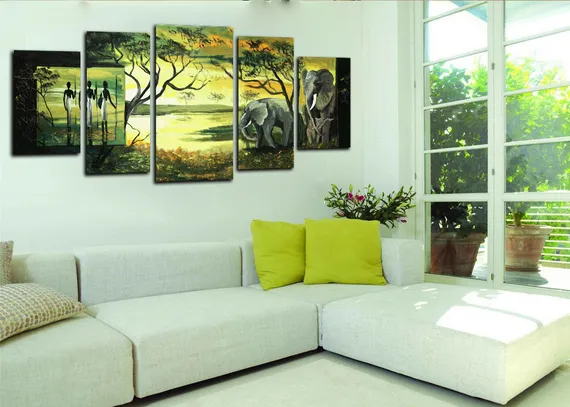 Модульная картина"Саванна"