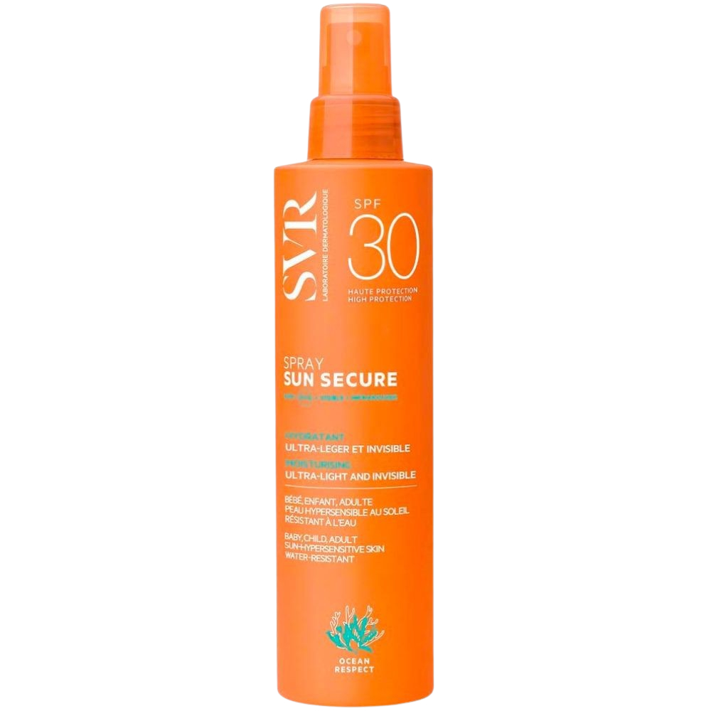 SVR Солнцезащитный спрей SPF 30 Sun Secure Spray for Face and Body 200 мл