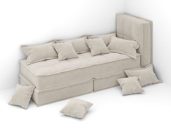 Диван кровать 1Б3М Negga Velutto 17