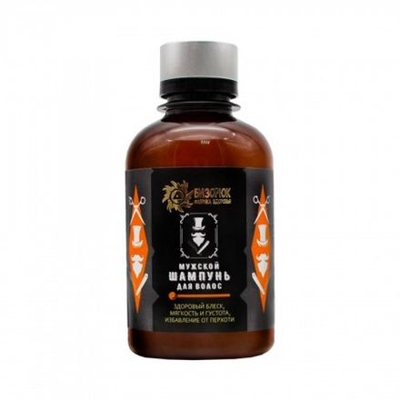 Мужской шампунь для волос "От перхоти". Пластик 200 мл.