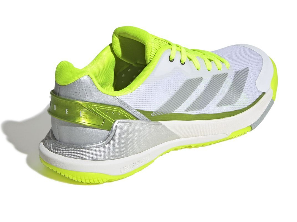 Женские кросовки для падел Adidas Crazyquick Lightstrike Padel W - lucid Lemon/silver Metallic/Wonder Silver