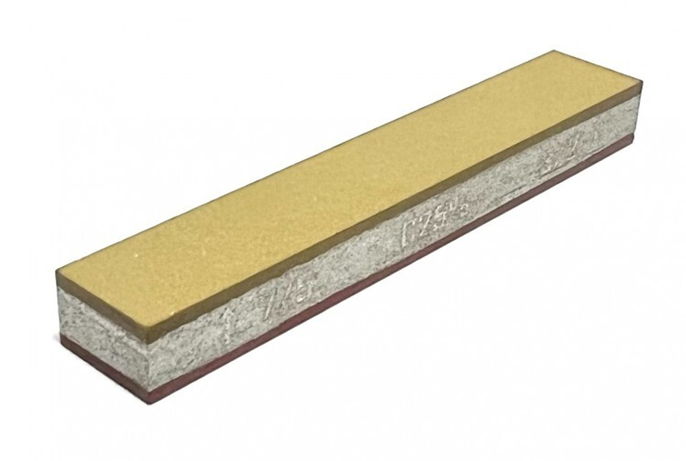 Алмазный 2-х сторонний брусок VID 20/14-7/5 B2-01/OSB (700-2500grit) С25% (100х17х10х1х1)