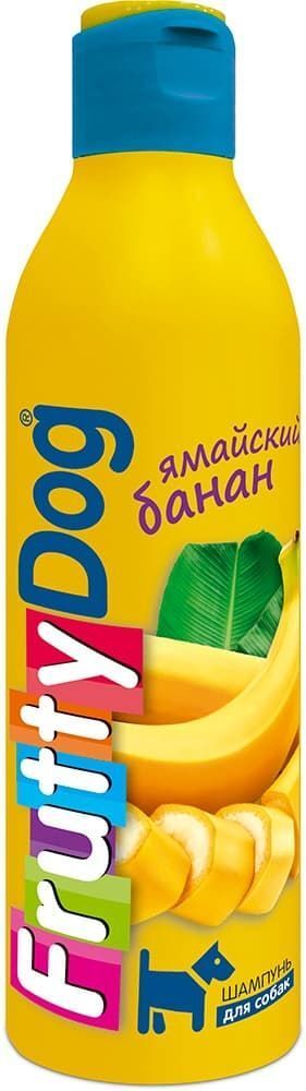 АВЗ: Шампунь FruttyDog для собак Ямайский банан 250 мл.