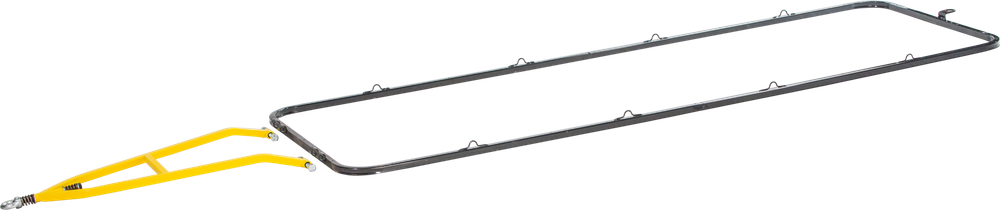 Сани рыболовные NORFIN Тайга 170 с обвязкой и полозьями 170x80x30см