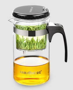 236026 Чайник KAMJOVE "Изипот" TP-160 с б/носика 500 мл, стекло/пластик