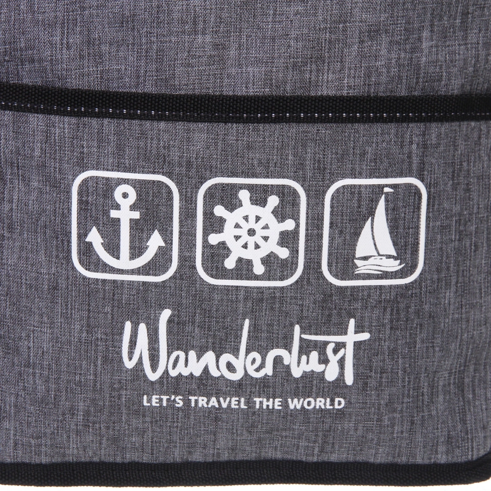 Термосумка 10 л, 24*16*24 см, M1050-1G, серый