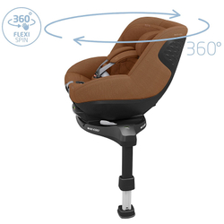 Автокресло Maxi-Cosi Pearl 360 Pro 0-18 кг с базой Family Fix 360 Pro 8053491110 Authentic Terra/Терракот