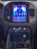 Магнитола для Mitsubishi Pajero 3, Montero 3 1999-2006 (рамка под дерево) - Teyes TPRO 2 монитор 9.7" в стиле "Тесла" на Android 10, ТОП процессор, 4G SIM-слот