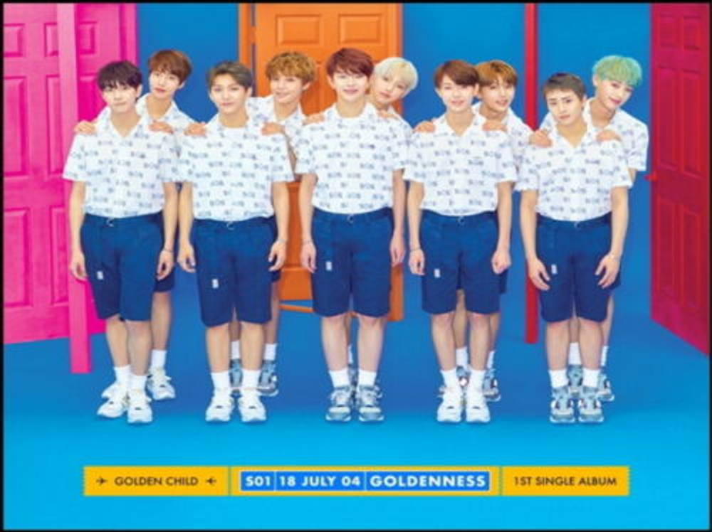 Альбом Golden Child - Goldenness 1st Single Album RANDOM Version