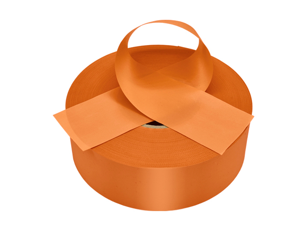 Лента плиссированная для наградных розеток. Цвет 026 оранжевая