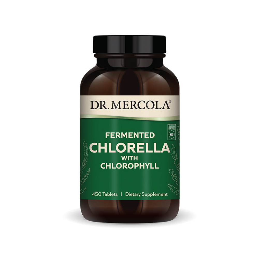 Fermented Chlorella 450 таблеток Dr.Mercola