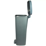 Бак для утилизации медицинских отходов Инновация класс А 50 л с педалью серый