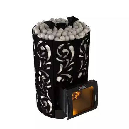 Дровяная банная печь Grill'D Violet 400 Short Max