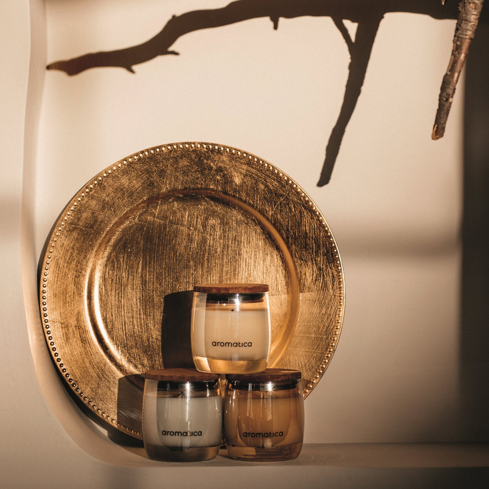 Аромасвеча AROMATICA Марокканский шелк