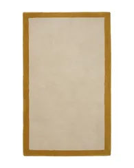 Ковер Nalim бежево-горчичного цвета, 100% хлопок, 90 х 150 см