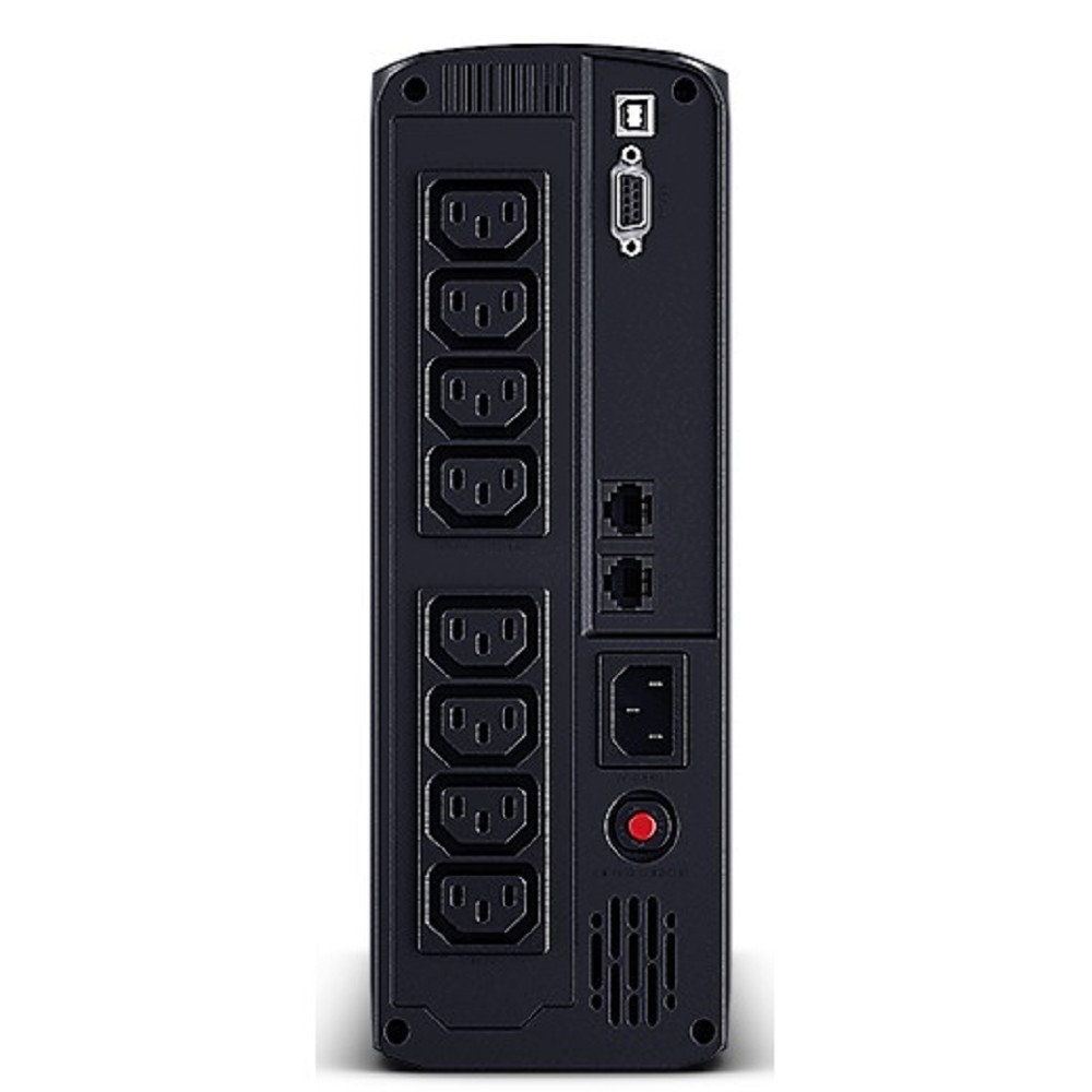 CyberPower VP1200EILCD ИБП {Line-Interactive, Tower, 1200VA/720W USB/RS-232/RJ11/45  (4 + 4 IEC С13), 12В/7,2 Ач х 2}
