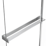 Душевая перегородка Walk-In VSW-1HR120CL, 1200*2000, хром, стекло прозрачное