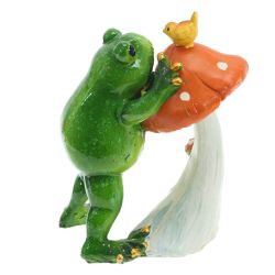 GAEM Фигурка декоративная "Лягушка", L9 W7 H11,5 см