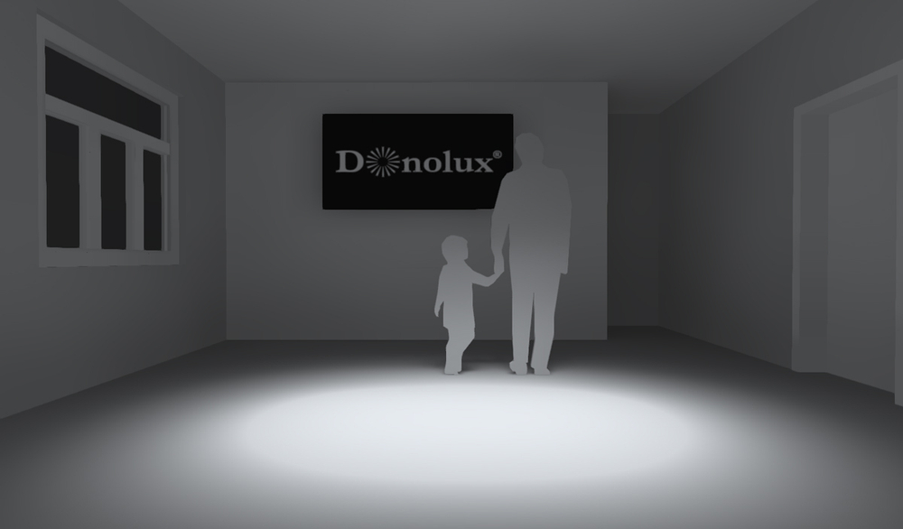 Подвесной светодиодный светильник 1, 5м 36Вт 34°