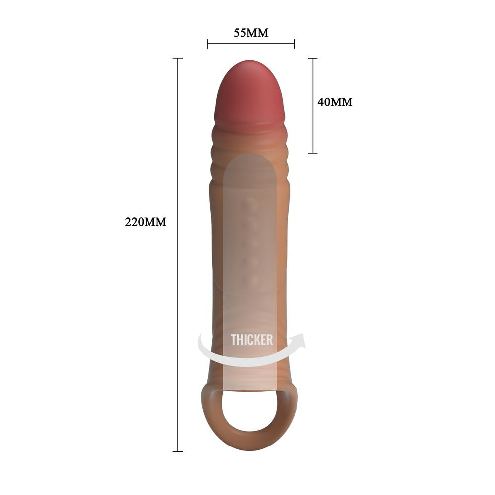 Насадка на пенис с вибрацией BI-026241Z-1