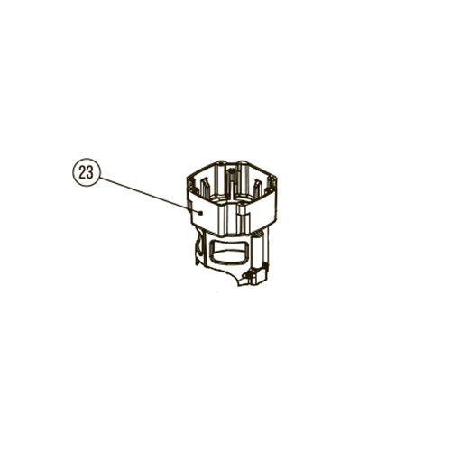 Запчасть №23 для Hybest GSR40A. Камера сгорания