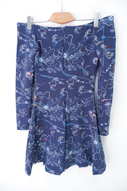 Платье Befree синее красивое 42 размер