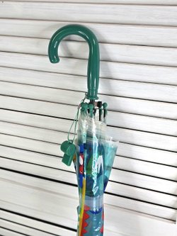 Зонт детский Забавные зверушки 48,5 см зеленый (202002056)