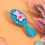 Расчёска массажная детская «Little darling - Мишка», цвет микс, 14*5,8см