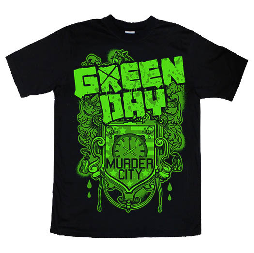 Футболка Green Day Murder City
