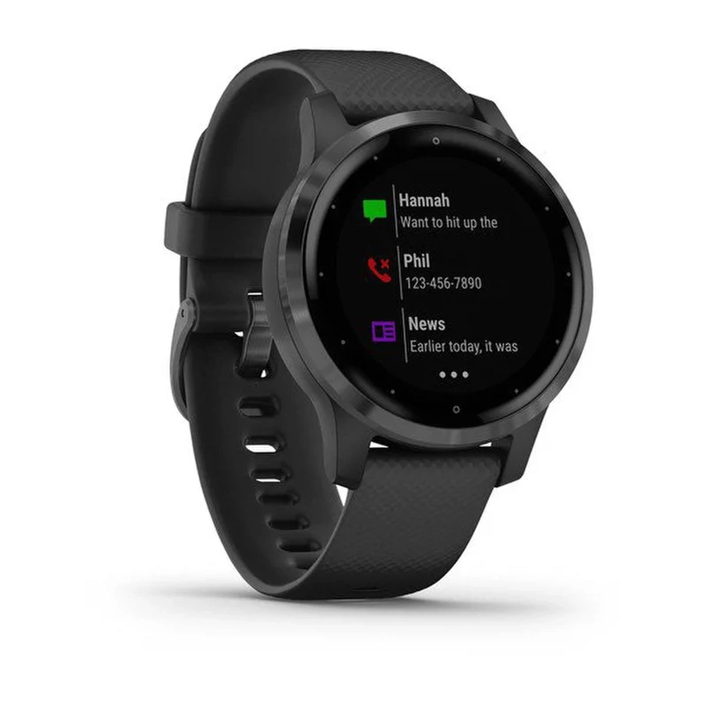 Часы для фитнеса Garmin vivoactive 4s, черные, 010-02172-13