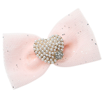 043 Заколка "Жемчужное Сердце" Puppy Angel