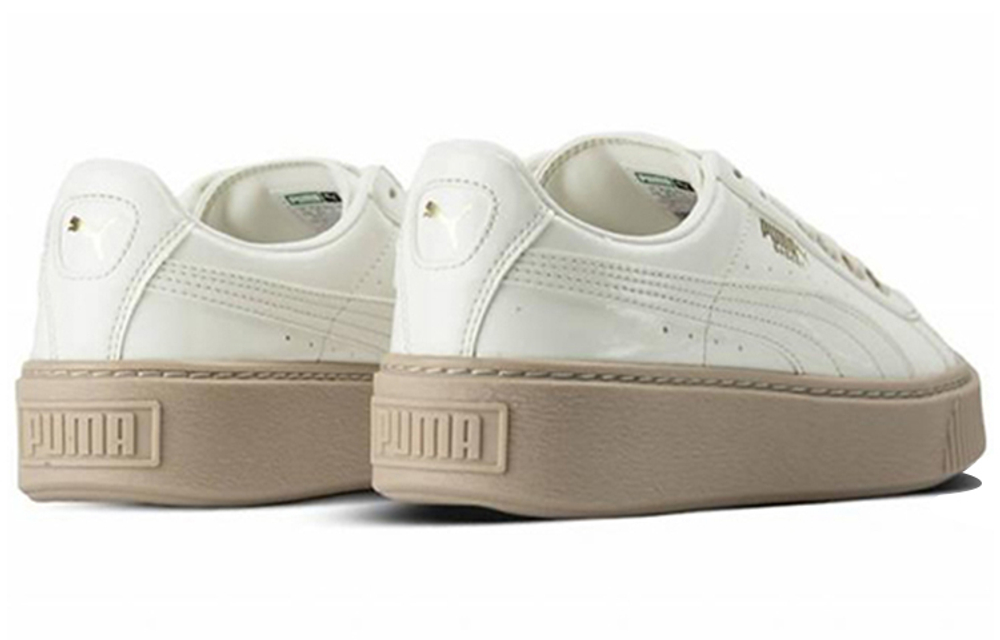Кроссовки PUMA Basket Platform Patent Marshmallow, 363314-05