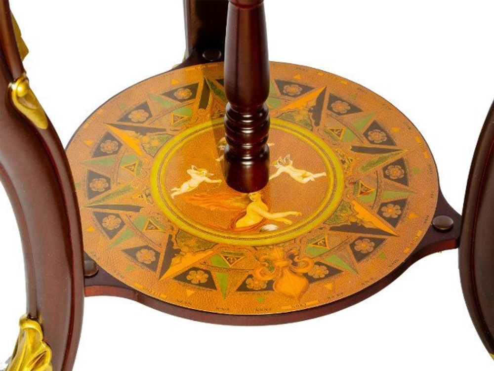 Глобус-бар напольный, сфера 45 см., в стиле Барокко Ptolemaeus