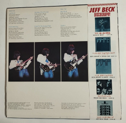 Винтажная виниловая пластинка LP Jeff Beck Wired (Japan 1976) (Obi)