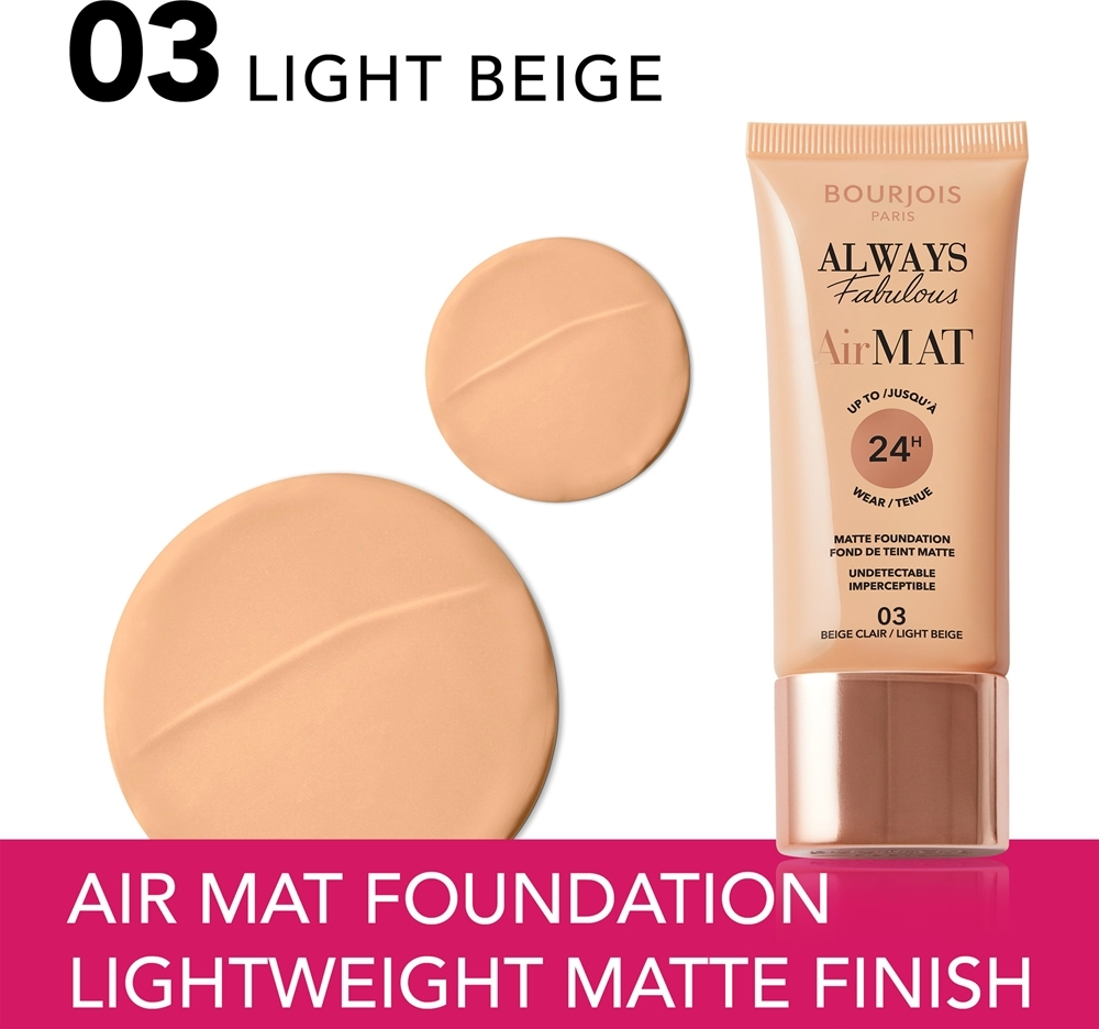 Bourjois Air Mat - матирующая основа, 30 ml