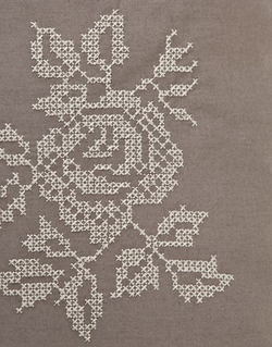 Элитное постельное белье Rose молочный шоколад от Luxberry Португалия вышивка