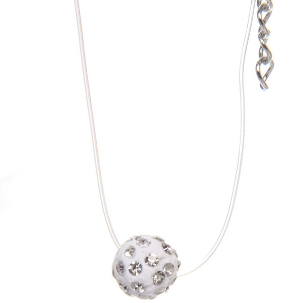 Подвеска на шею на леске «Emerald - Шамбала», цвет белый, d-0.9мм