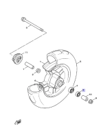 Сальник для скутеров Yamaha