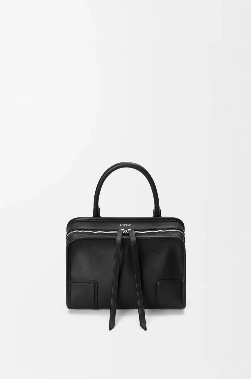 Loewe Маленькая сумка Amazona 180 из мягкой телячьей кожи, черный