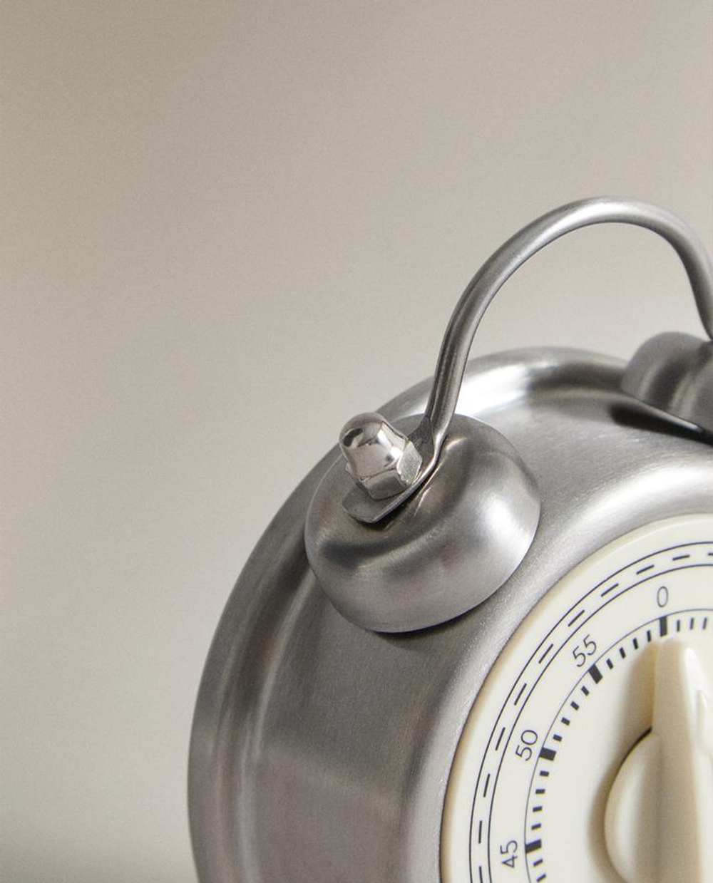 ZARA HOME МЕХАНИЧЕСКИЙ ТАЙМЕР, СТАЛЬНОЙ СЕРЫЙ