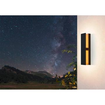 Уличный настенный светильник светодиодный 12W 3000K 900291 черный/коричневый COSTORIO Eglo