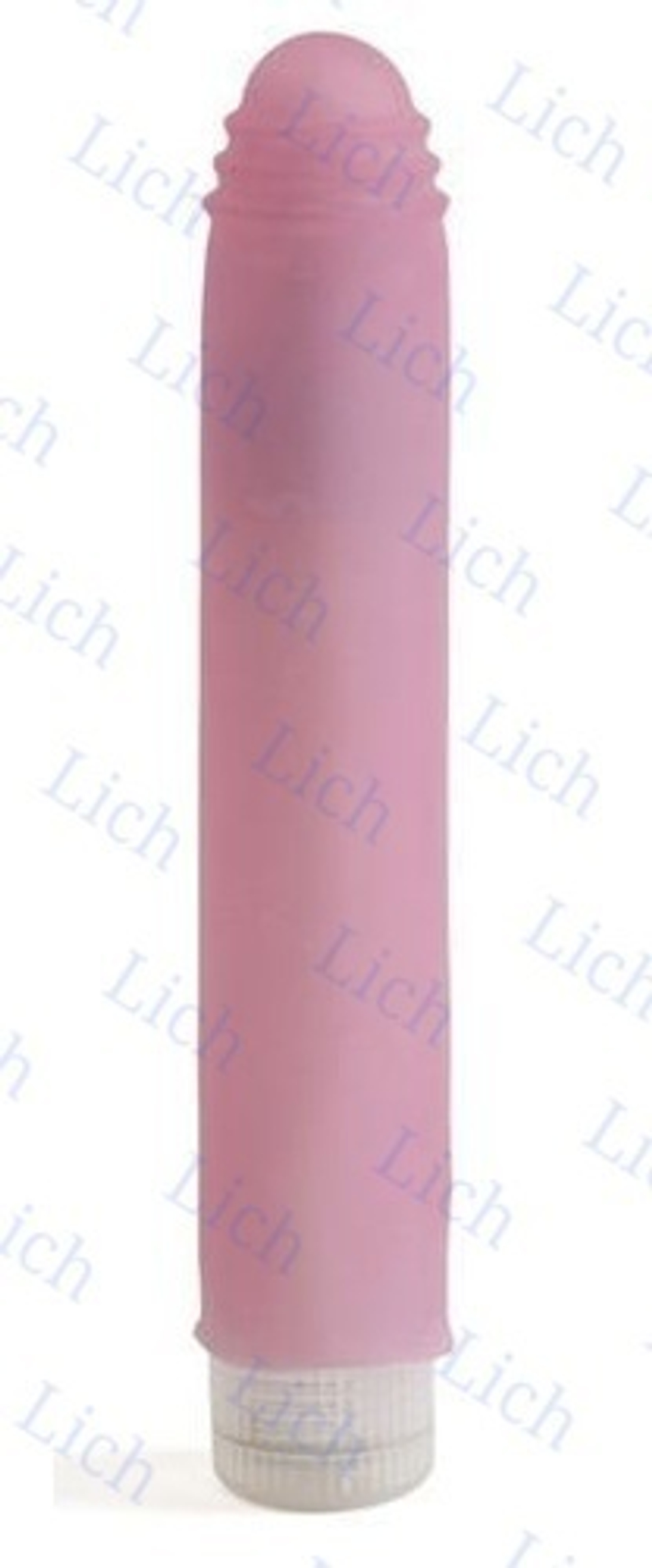 Розовый вибратор с насадкой из SUNRISE UR3