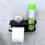 Держатель для туалетной бумаги 3 в 1 "Лофт"