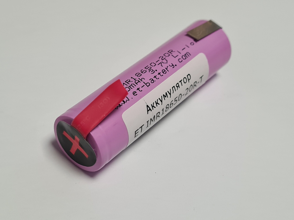 Аккумулятор ET IMR18650-20R-T