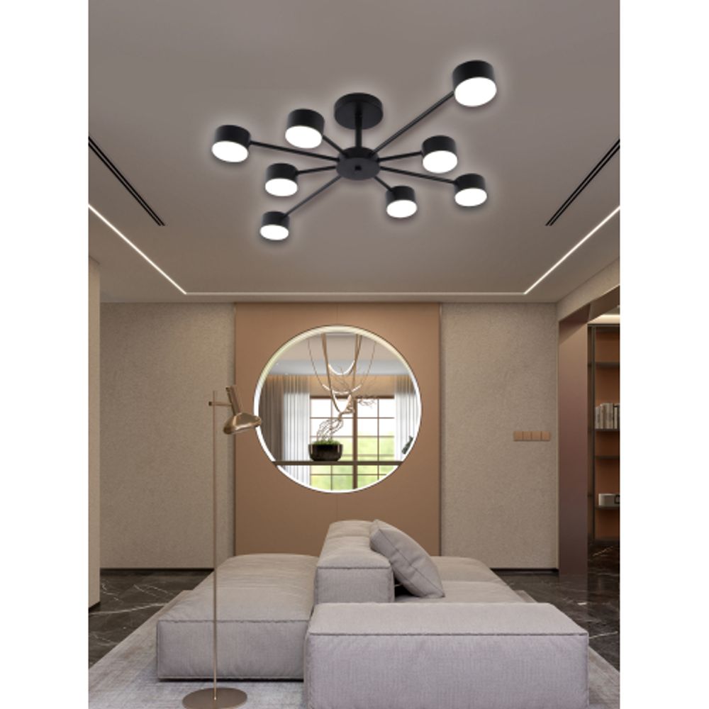 Люстра Rivoli Lesley 3185-308 8хGX53 15 Вт модерн | Модерн