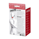 Красный кляп-шар 4см на черных ремешках ToyFa Anonymo 310305